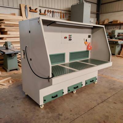 Yüksek verimlilikli endüstriyel aşağı çekim masası metal öğütme tozu çıkarmak için